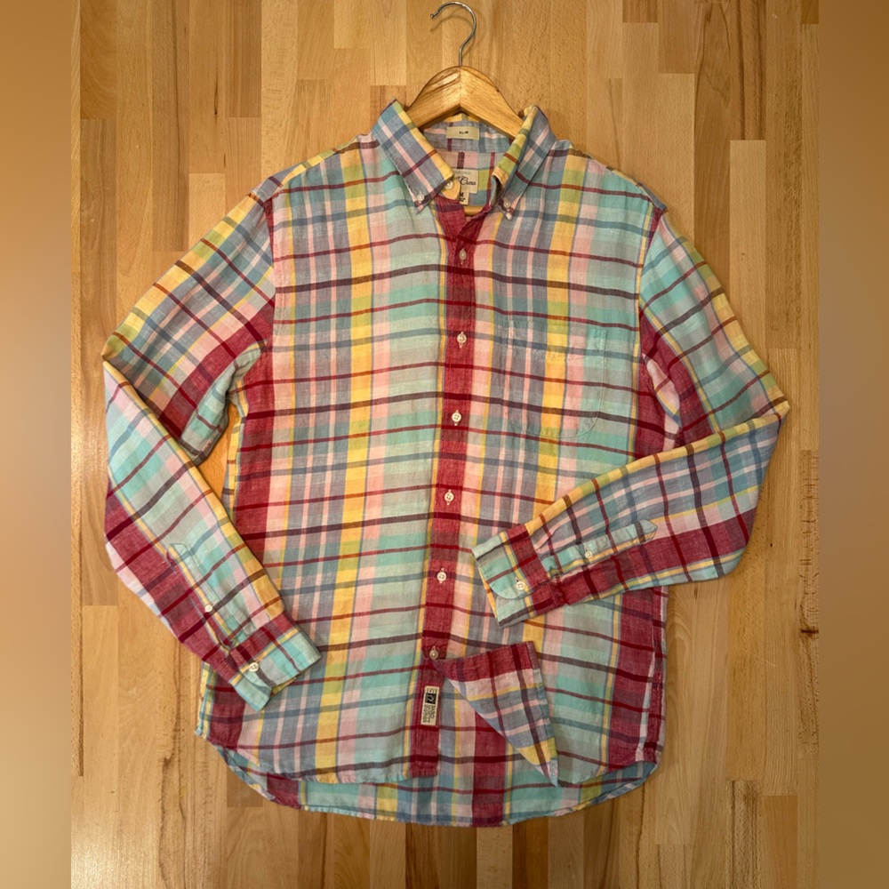J. Crew Baird McNutt Irish linen Shirt